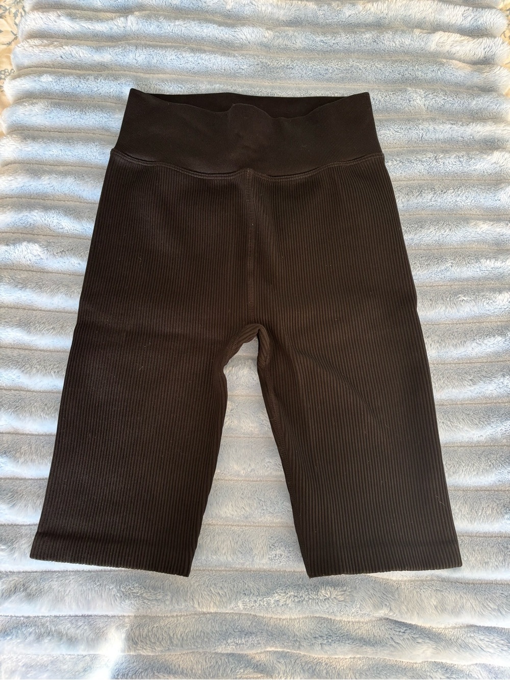 Calvin Klein High-Waist Ribbed Women’s Bike Shorts - XS